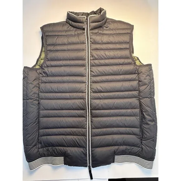 Armani Exchange Down Feathers Quilted Vest Size XL - Picture 12 of 14